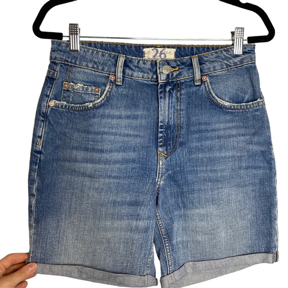 Free People Ivy Long Shorts - Picture 2 of 7